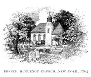 The French Church in New York, 1704